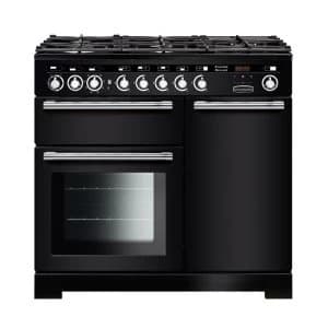 Image of Rangemaster EDL100DFFBLC 117220 Encore Deluxe 100cm DF Range Cooker BlackChrome