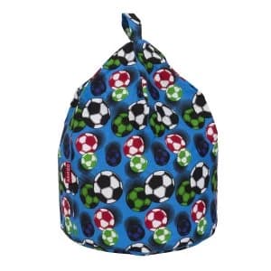 Image of Kaikoo Football Print Bean Bag