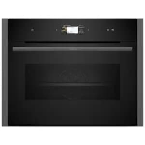 Image of Neff C24FS31G0B N90 Built In Compact Oven with Steam in Black 47L