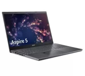 Image of Acer Aspire 5 15.6" Laptop - AMD Ryzen 7, 512GB SSD, Grey, Silver/Grey