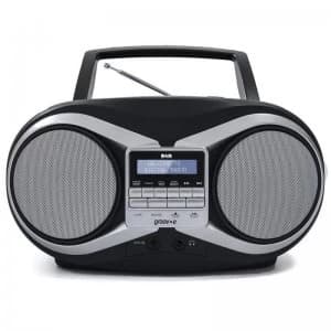 Image of Groov-e Portable CD Player with DAB/FM Digital Radio
