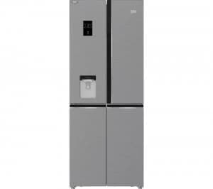 Image of Beko GNE480EC3DVX 474L Frost Free American Freestanding Fridge Freezer
