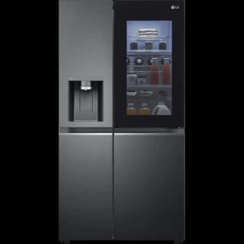 Image of LG InstaView ThinQ 635L WiFi Connected American Fridge Freezer GSXV90MCAE
