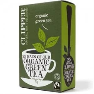 Image of Clipper Fairtrade Organic Green Tea 25 bags
