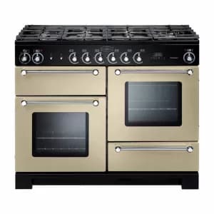 Image of Rangemaster KCH110NGFCRC 116700 KITCHENER 110cm Gas Range Cooker CreamChrome
