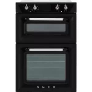 Image of Smeg Dosf6920N1_Bk Built-In Electric Double Oven - Black