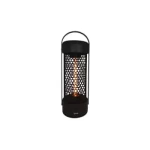 Image of Portable Electric Patio Tower Heater, 1200 W - IG9650 - Black - Igenix