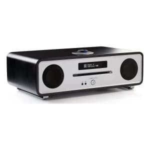 Image of R4MK3 BLACK DAB Radio with CD Player and Bluetooth in Black