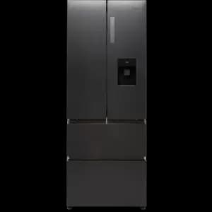 Image of Haier HFR5719EWPB 444L Frost Free American Fridge Freezer