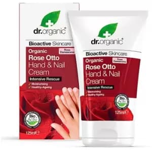 Image of Dr Organic Rose Otto Hand & Nail Cream