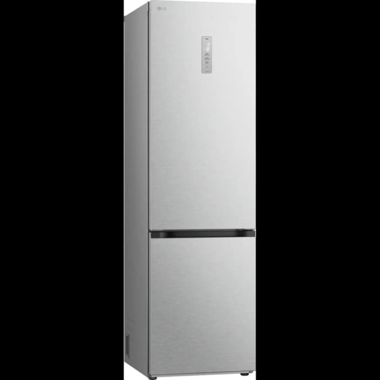 Image of LG NatureFRESH GBV7270CMB WiFi Connected 203cm High 70/30 Fridge Freezer - Stainless Steel - C Rated