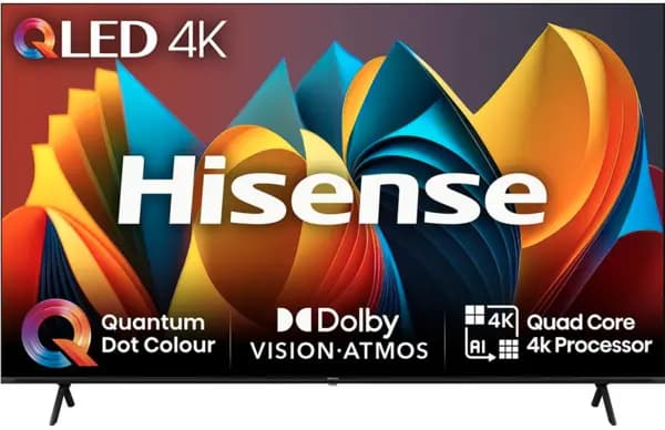 Image of Hisense 85" 85E7NQTUK Smart 4K Ultra HD QLED TV