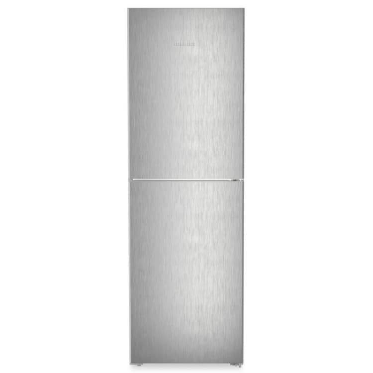 Image of Liebherr CNsfd5204 186cm High 50/50 Frost Free Fridge Freezer - Stainless Steel - D Rated