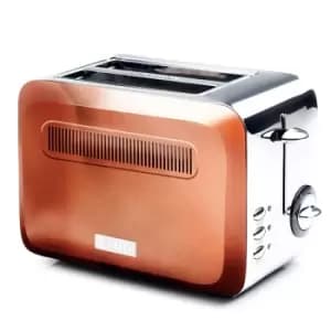 Image of Haden Boston 2 Slice Pyramid Toaster 189738 in Copper