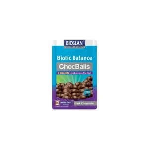 Image of Bioglan Biotic Balance Chocballs Dark Chocolate for Adults 30 Servings
