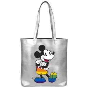 Image of Disney Mickey Mouse Pride Faux-Leather Handbag