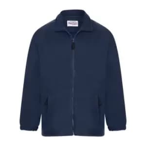 Image of Absolute Apparel Heritage Full Zip Fleece (3XL) (Navy)