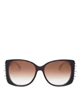 Image of Alexander McQUEEN Womens Square Sunglasses, 59mm