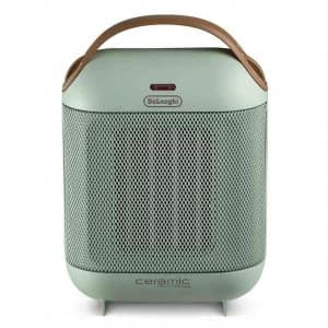 Image of DeLonghi Ceramic Fan Heater HFX30C18.GR 200V-240 - Green