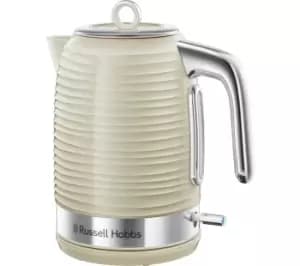 Image of Russell Hobbs Inspire 24364 Jug Kettle - Cream, Red