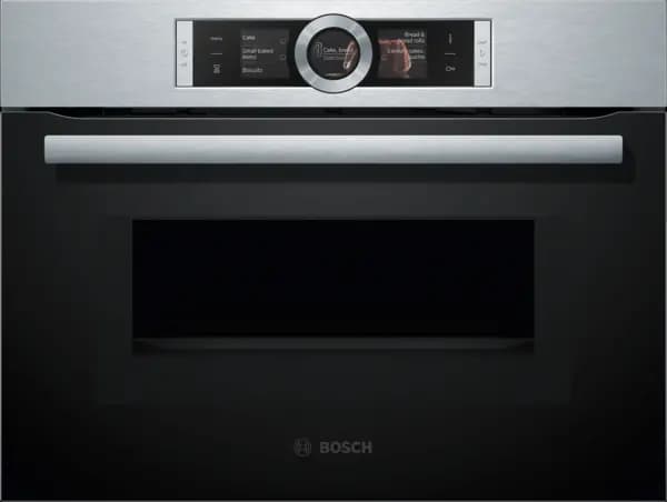 Image of Bosch CMG656BS1 45L Built In Compact Oven Microwave