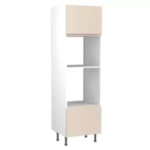 Image of KitchenKIT J-Pull 60cm Oven and Microwave Unit - Gloss Cashmere