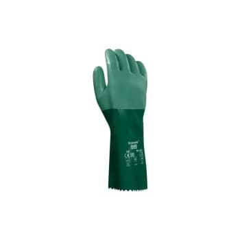 Image of 08-354 Scorpio Green Neoprene Gloves - Size 10