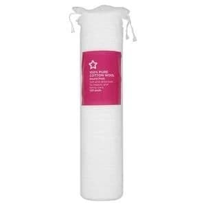 Image of Superdrug Cotton Wool Round Pads x 100