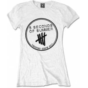 Image of 5 Seconds of Summer Derping Stamp White Skinny: X Large