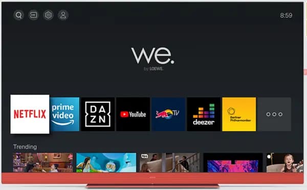 Image of Loewe 55" WESEE55SG Smart 4K Ultra HD LCD TV