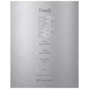 Image of LG GBB92STACP 384L Frost Free Freestanding Fridge Freezer
