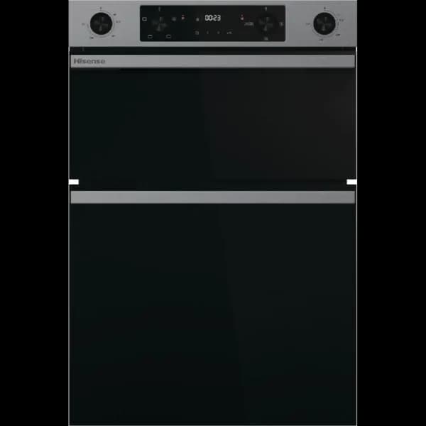 Image of Hisense Hi6 BID914221AX Built In Electric Double Oven - Stainless Steel - A/A Rated