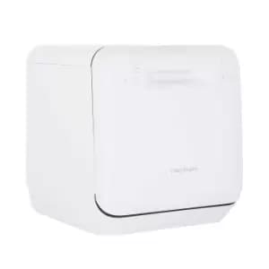 Image of Cookology MCDW2WH Mini Table Top Dishwasher