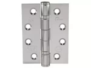Image of Eclipse 14853 102x76x3mm PSS Ball Bearing Hinge Fire Door 13 Polished Stainless Steel 2pk