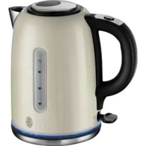 Image of Russell Hobbs 20461 Buckingham Quiet Boil 3000W 1.7L Jug Kettle - Cream