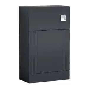 Image of Deco Satin Anthracite 500mm Toilet Unit - FLT1441 - Satin Anthracite - Nuie