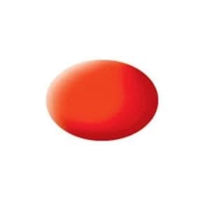 Image of Aqua luminous orange mat