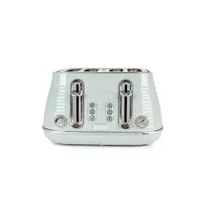 Image of Haden Devon 4 Slice Toaster 204462 in Eucalyptus Green