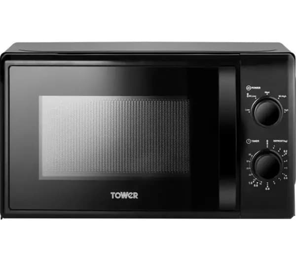 Image of Tower T24034BLK 20L 700W Manual Microwave