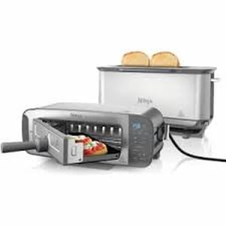 Image of Ninja Foodi 3-in-1 Toaster Grill & Panini Press ST202UK Stainless Steel unisex 4.50kg