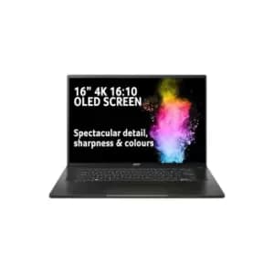 Image of Acer Swift Edge 16" Black Laptop - AMD Ryzen 7 1TB SSD