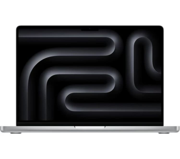 Image of Apple 14" MacBook Pro, M4, 24GB RAM, 10-Core GPU, 1TB, 2024 - Silver