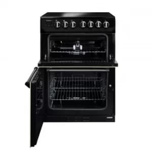 Image of Rangemaster PROPL60ECBL/C Professional+ 60cm Ceramic Freestanding Cooker, Black