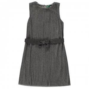 Image of Benetton Benetton Lurex Dress Gi93 - 507 Grey