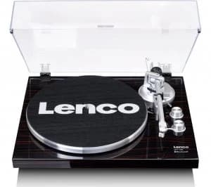 Image of LENCO LBT-188 Belt Drive Bluetooth Turntable - Walnut