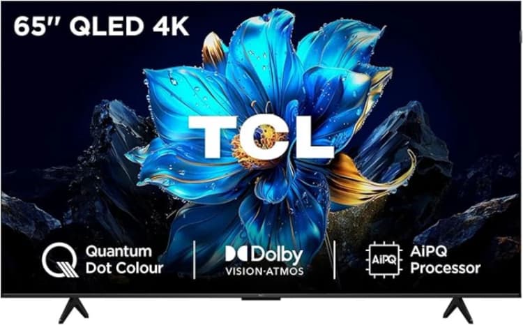 Image of TCL 65" 65P7K-UK Smart 4K Ultra HD QLED TV
