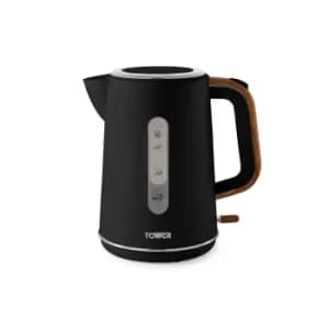 Image of Tower T10037BLK Jug Kettle with Rapid Boil Black