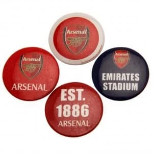 Image of Arsenal FC Button Badge Set