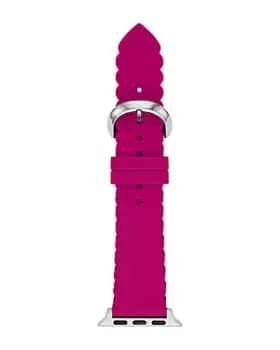 Image of kate spade new york Scalloped Silicone Strap for Apple Watch, 38-49mm