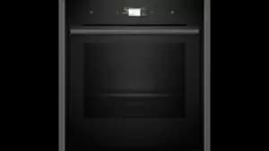 Image of Neff B64CS51G0B N90 Slide and Hide Built-In Electric Single Oven Graphite